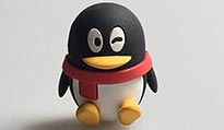 QQfamily企鹅3D立体公仔磁性冰箱贴